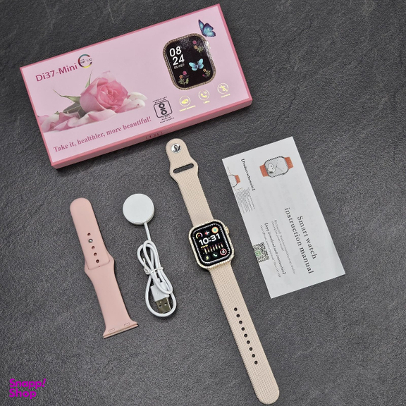 ساعت هوشمند نگین دار مدل Di37 Mini سایز 40 میلی‌ متر