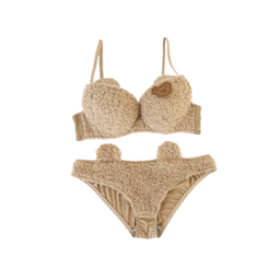 ست شورت و سوتین زنانه مدل تدی کد 0014