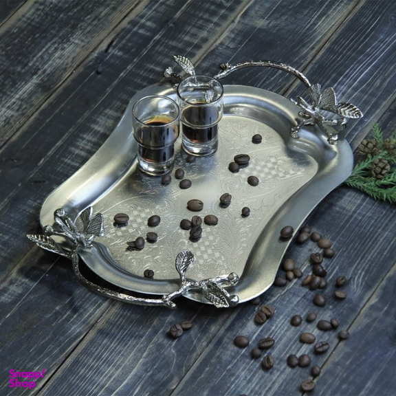 سینی فلزی آبکاری فورتیک سالینو کد N-6092