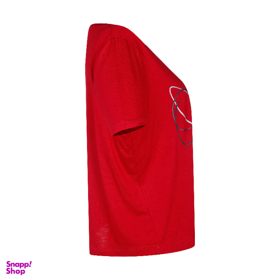 ست تیشرت و شلوار زنانه لوینت مدل laya کد 6353 رنگ قرمز