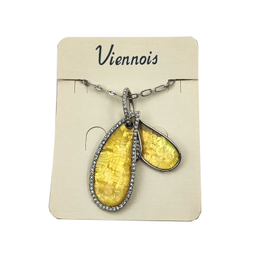 گردنبند زنانه وینویز طرح اشک کد 2072