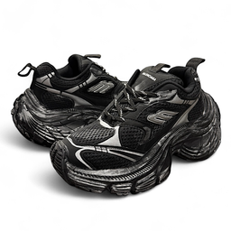 کتانی مردانه طرح Balenciaga مدل 10XL کد 1 رنگ مشکی