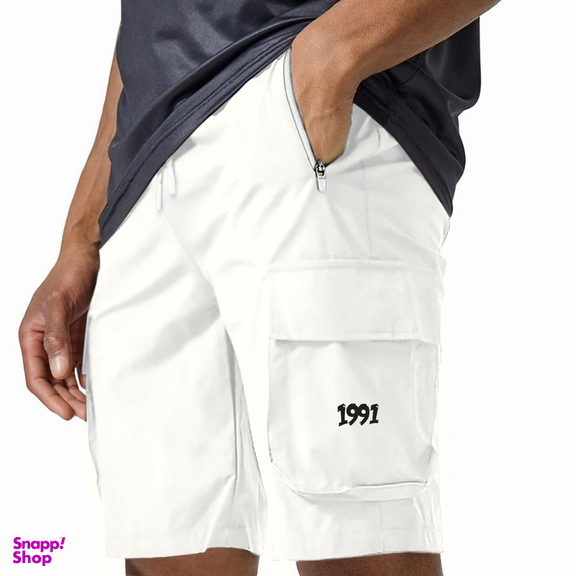 شلوارک ورزشی مردانه نوزده نودیک مدل SH1950 W