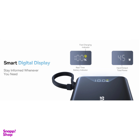 پاوربانک بیسوس مدل PicoGo 45W ظرفیت 10000 میلی آمپر ساعت