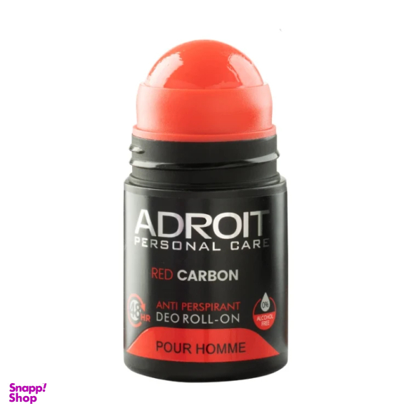 رول ضد تعریق آقایان آدرویت مدل Red Carbon حجم 56 میلی لیتر