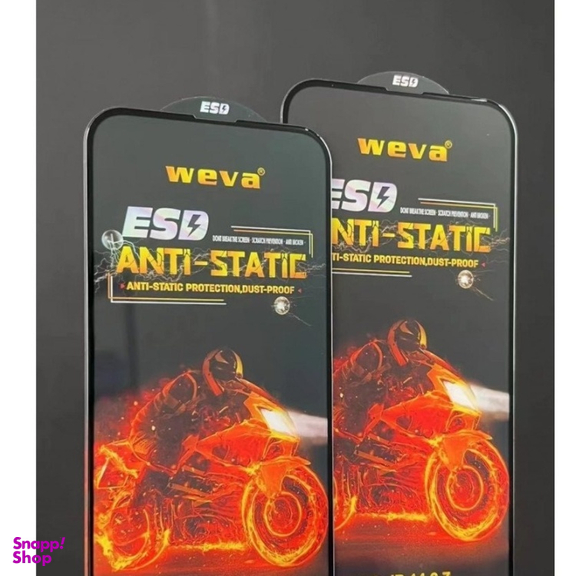 محافظ صفحه نمایش شیشه ای گوشی موبایل مدل Weva Anti Static مناسب اپل iPhone 14 Plus 6.7