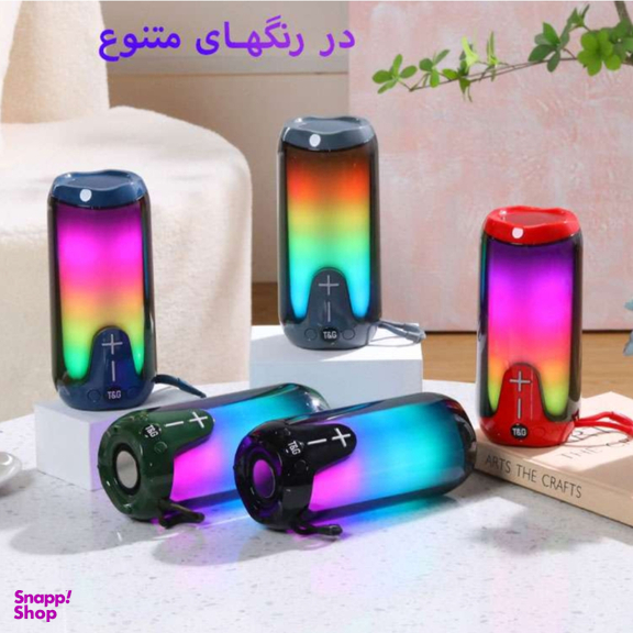 اسپیکر بلوتوثی قابل حمل تی اند جی مدل T&G-TG651