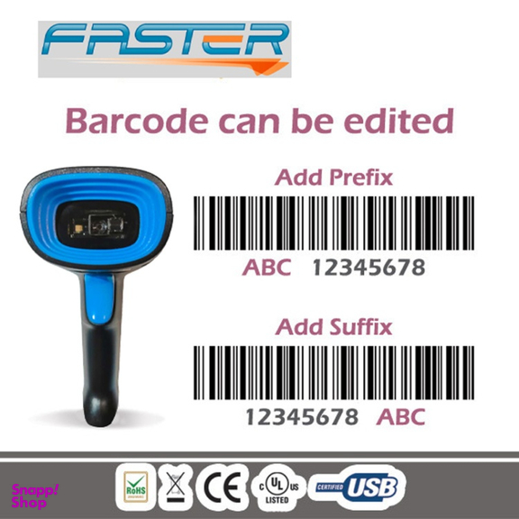 بارکد خوان دو بعدی فستر کد Quick Scan 23