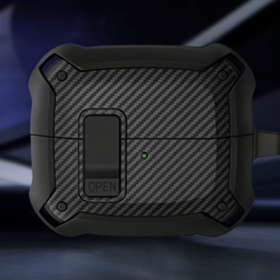 کاور ایرفون اگ شل مدل اپیکوی Carbon مناسب سامسونگ Galaxy Buds 3