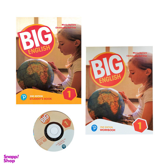 کتاب Big English 1 اثر Mario Herrera and Christopher Sol Cruz انتشارات پیسون مجموعه ۲ جلدی