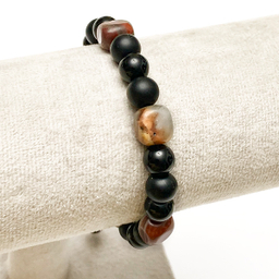 دستبند اسپرت مدل سنگ جاسپر سورا کد B002