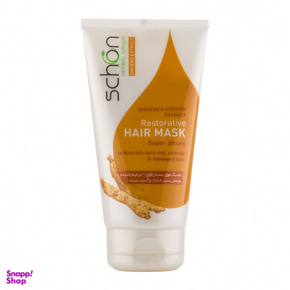 ماسک مو شون مدل Restorative حاوی عصاره جینسینگ و کراتین حجم 150 میلی‌ لیتر
