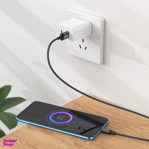 کابل شارژ USB به MicroUSB نکسا مدل L20 طول 1 متر