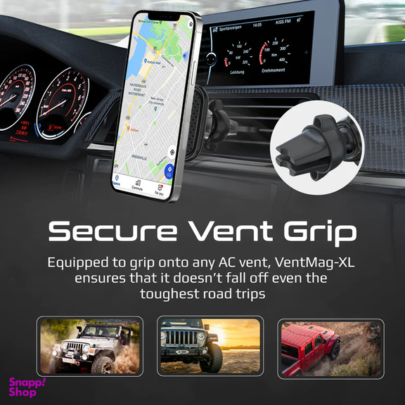 نگهدارنده گوشی موبایل پرومیت مدل VENTMAG-XL