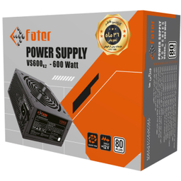 پاور کامپیوتر 600 وات فاطر مدل Fater VS600 V2 80Plus