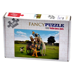 پازل 100 تکه فنسی مدل فانتزی طرح بره ناقلا