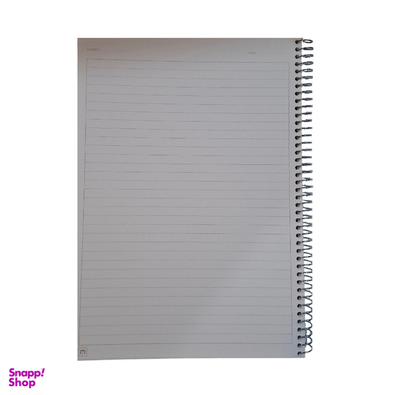 دفتر 100 برگ A4 سیمی مدل جلد طلقی مکث نوت کد 2_9173