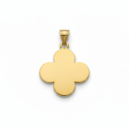 آویز گردنبند طلا 18 زنانه مدل ونکلیف کد 1200