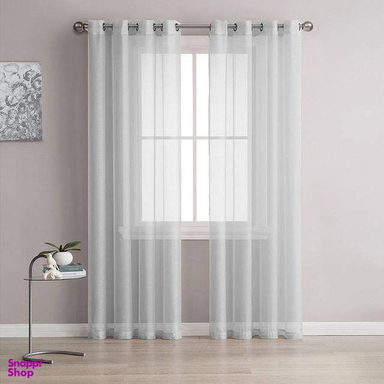 پرده پانچ مدل SILKY FCLT90010 سایز 150×280سانتی متر