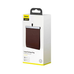 سطل زباله چرمی تاشونده خودرو باسئوس مدل CRLJD-A01