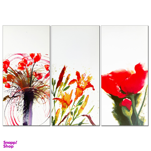 کارت پستال هدیه طرح گل کد JAM.15 بسته 12 عددی