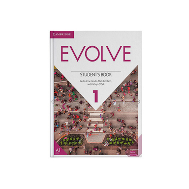 کتاب Evolve 1 به همراه کتاب کار اثر جمعی از نویسندگان انتشارات کمبریج