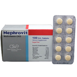 قرص نفروویت اسوه بسته 100 عددی