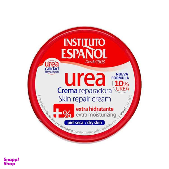 کرم مرطوب کننده انستیتو اسپانول مدل Urea حجم 400 میلی لیتر