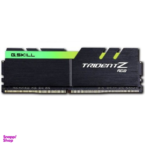 رم دسکتاپ DDR4 تک کاناله 3200 مگاهرتز CL16 جی اسکیل مدل Trident Z RGB ظرفیت 8 گیگابایت