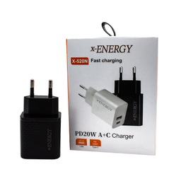 شارژر دیواری 20 وات ایکس انرژی مدل X-520N