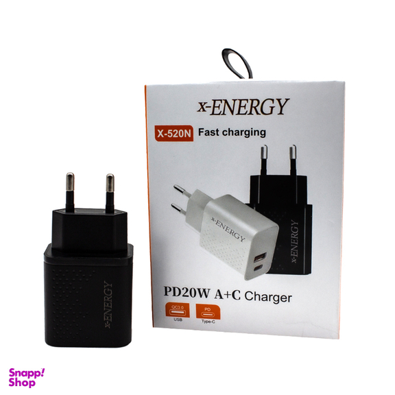 شارژر دیواری 20 وات ایکس انرژی مدل X-520N