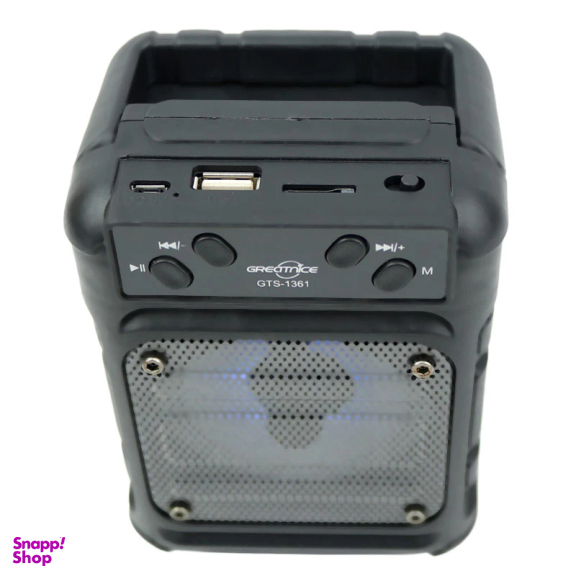 اسپیکر بلوتوثی قابل حمل مدل GTS-1361