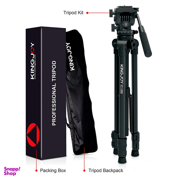 سه پایه دوربین کینگ جوی مدل VT-1500