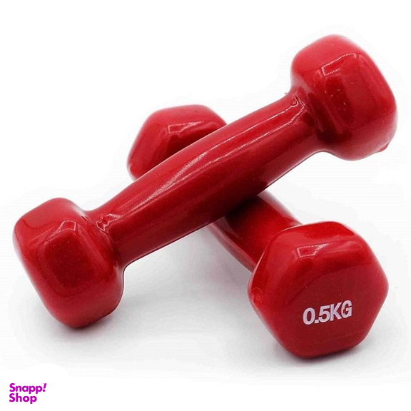 دمبل ایروبیک 0.5 کیلوگرمی بسته دو عددی