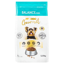 غذای خشک سگ اورلاندو مدل Balance Mini طعم مرغ و سبزیجات وزن 1.5 کیلوگرم