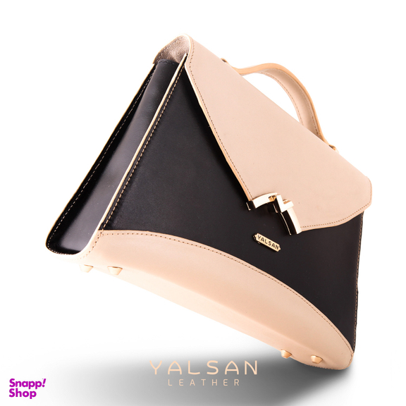 ست کیف و کفش زنانه چرم یلسان مدل آلندا کد AZALIYA-GN-943-MSK