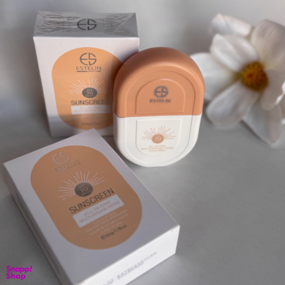 کرم ضد آفتاب استلین مدل تینتی SPF 70 شماره 0 وزن 50 گرم