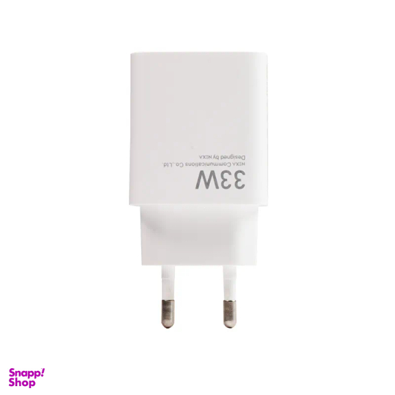 شارژر دیواری 33 وات نکسا مدل C133C به همراه کابل Type-C