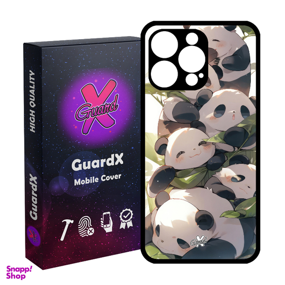 کاور گوشی موبایل گارد ایکس طرح پاندا مدل Glass10652 مناسب برای اپل iPhone 15 Pro Max