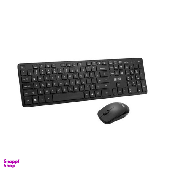کیبورد و موس بی سیم ام اس ای مدل RF1430