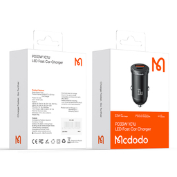 شارژر فندکی 33 وات مک دودو مدل PD33 1C1U