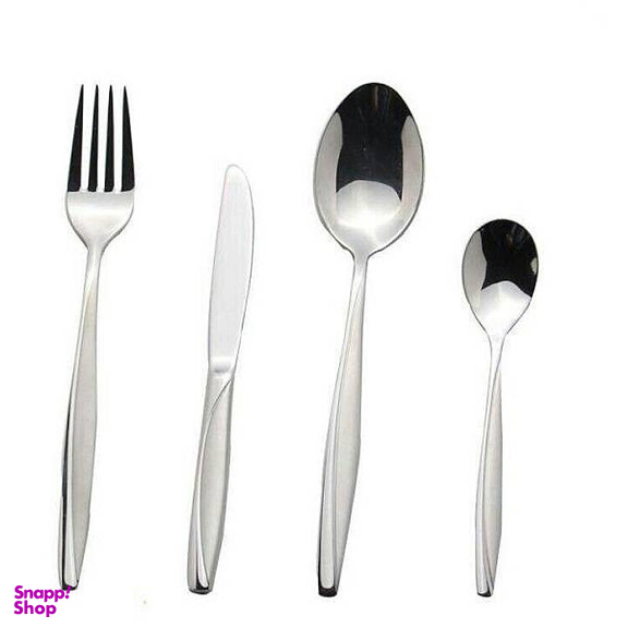 سرویس قاشق و چنگال 128 پارچه وینکس مدل STAINLEES-STEEL