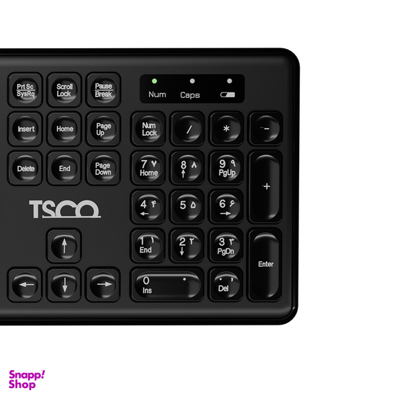 کیبورد بی سیم تسکو مدل TK 7005W