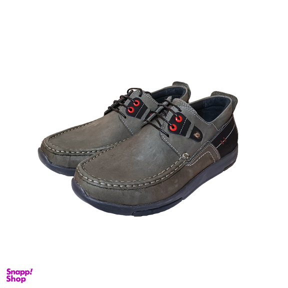 کفش کالج راحتی مردانه کد 711 رنگ سبز زیتونی