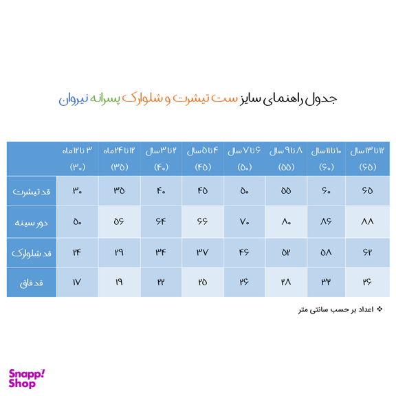 ست تی شرت و شلوارک پسرانه نیروان مدل 2289 -3