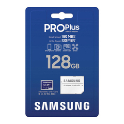 کارت حافظه microSDXC سامسونگ مدل Evo Plus کلاس 10 استاندارد UHS-I U3 سرعت 130MBps همراه با آداپتور SD