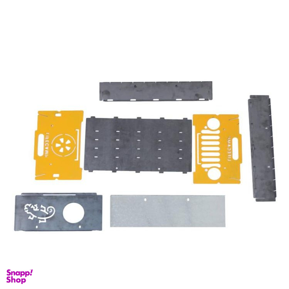 منقل سفری لایف کمپ مدل جیپ کد 45848 سایز بزرگ