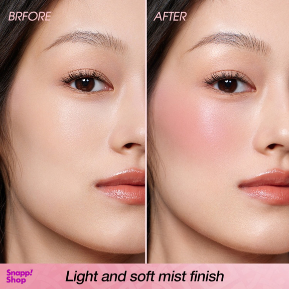 رژگونه مایع او تو او مدل Misty رنگ 01Bean Paste