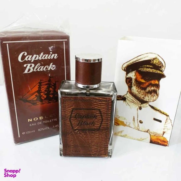 ادوتویلت مردانه تیسو مدل کاپیتان بلک حجم 100 میلی لیتر