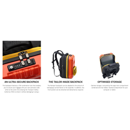 کوله پشتی سفری دلسی مدل REMPART کد 2181600